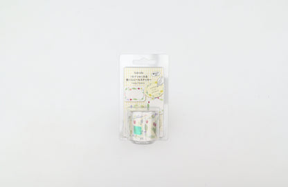 Bande - Writeable Roll Sticker - Happy Flowers