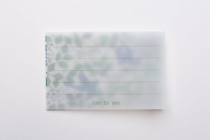 Classiky - ten to sen Mini Folded Message Cards