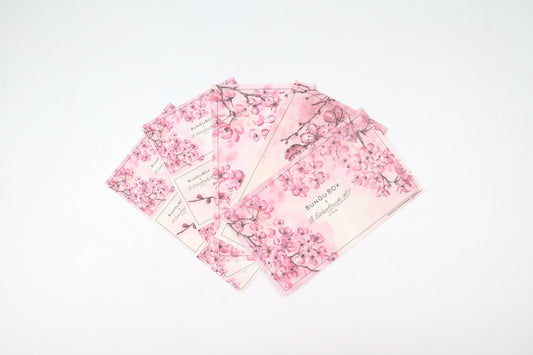 Esterbrook x BUNGUBOX Blotter Paper - Kachofugetsu - Flower - Limited Edition