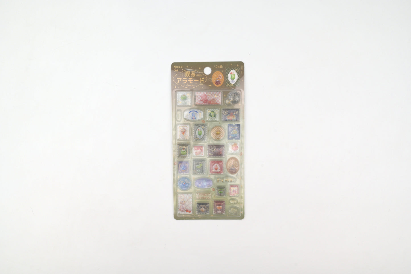 BGM 3D Sticker Sheet - Kyururun - Cafe a la Mode - Post Office