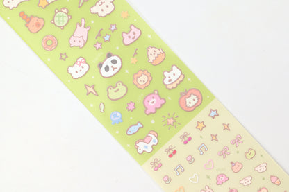 BGM Sticker Sheet - Icing Stickers - Fluffy Friends