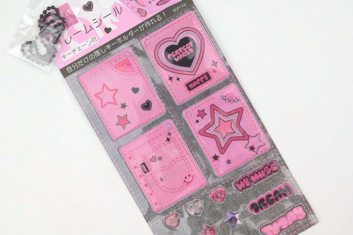 BGM Osaka Life Frame Sticker with Keychain
