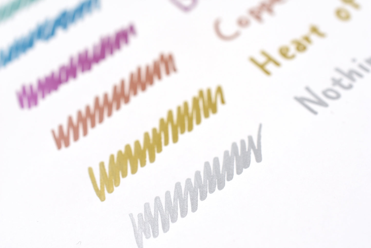 Faber-Castell - Metallic Multi-Surface Creative Markers - 6 Color Set