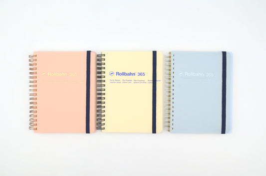 Delfonics Rollbahn Spiral Notebook - Free Diary - Clear