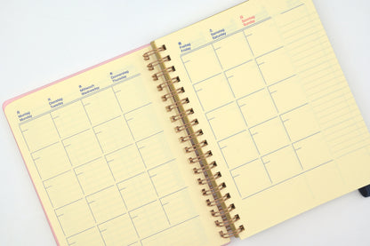 Delfonics Rollbahn Spiral Notebook - Free Diary - Clear