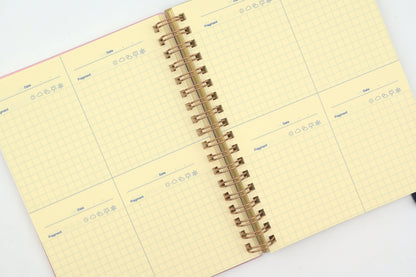 Delfonics Rollbahn Spiral Notebook - Free Diary - Clear