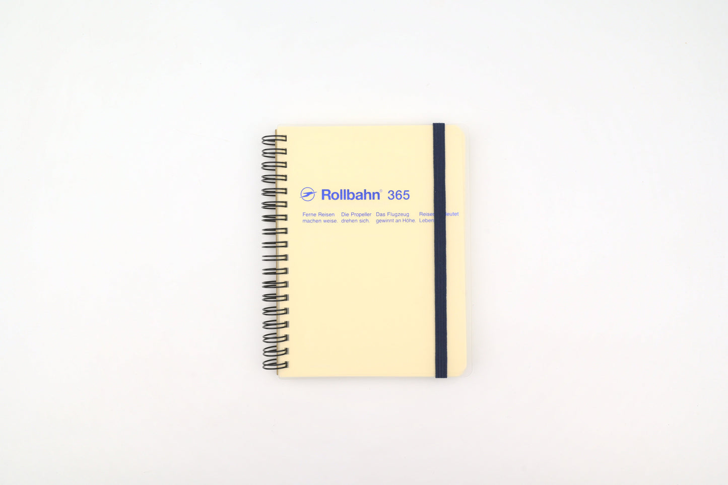 Delfonics Rollbahn Spiral Notebook - Free Diary - Clear