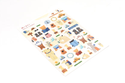 Cozyca - Mariko Fukuoka - Let's go on a trip Sticker