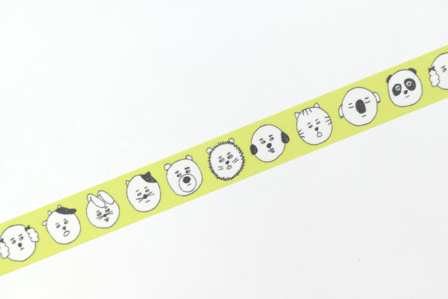 Classiky x Sennokoto Masking Tape - Face: Yellow