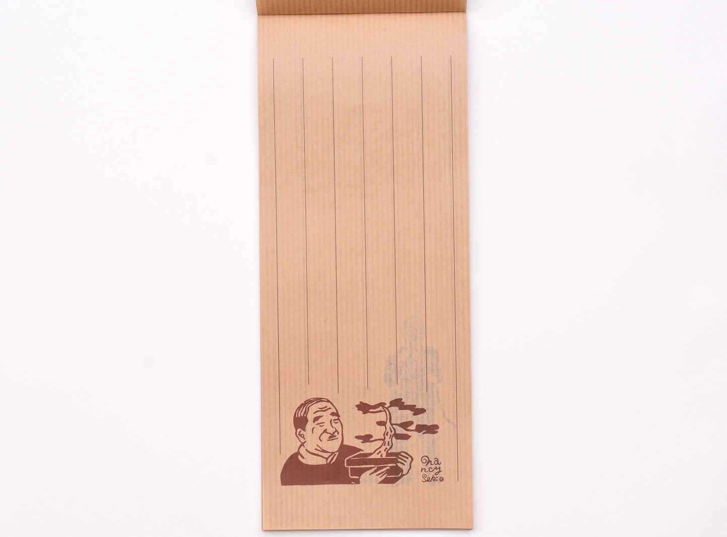 Classiky - Nancy Seki Letter Paper Pad - Middle Aged Man