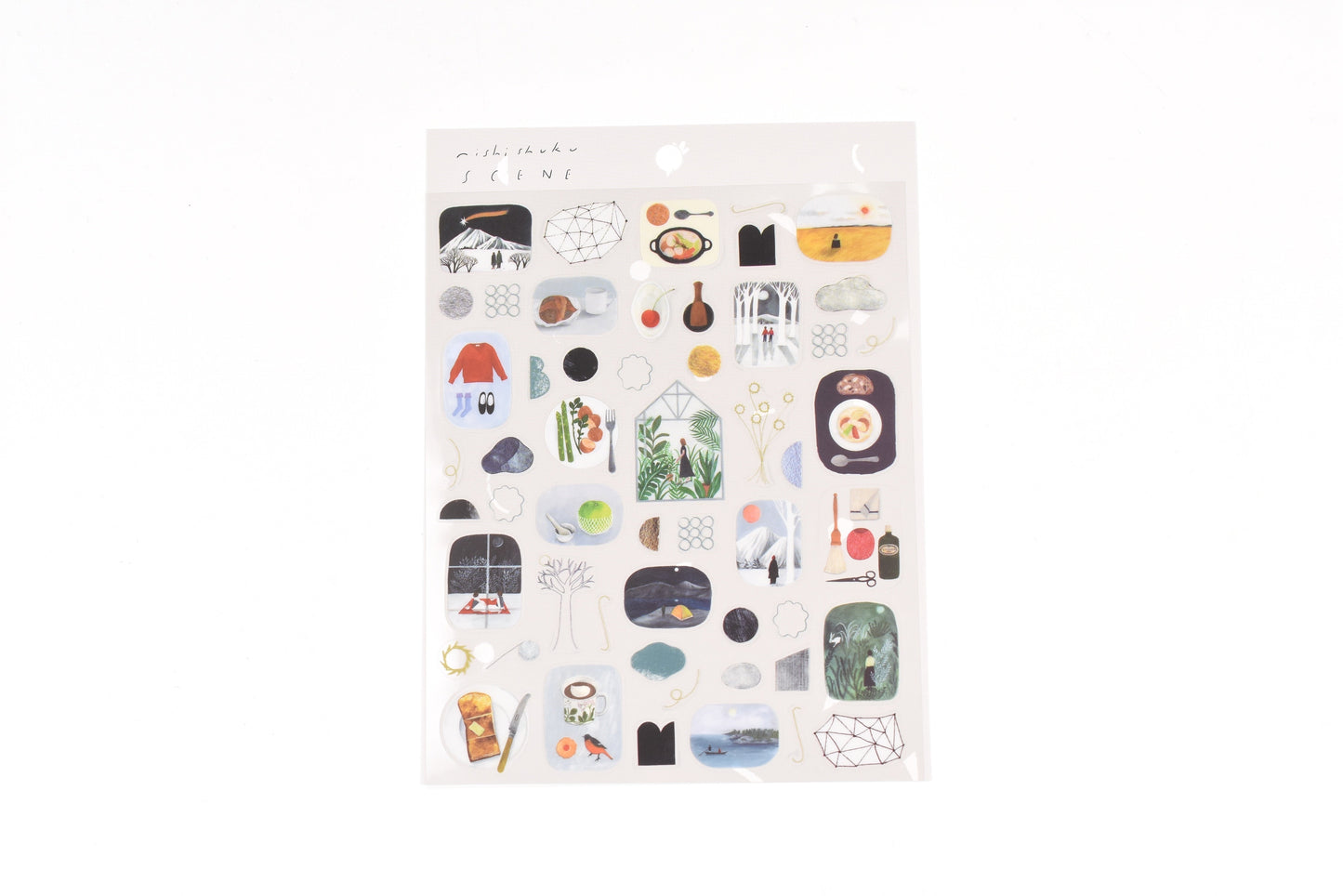 Cozyca - Nishi Shuku - Scene Stickers