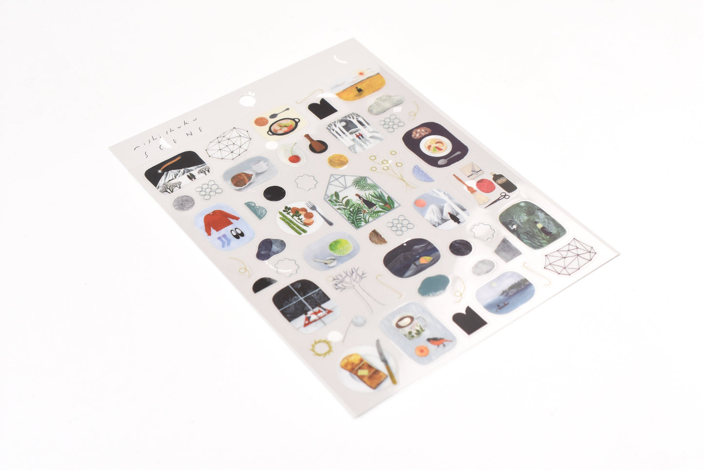 Cozyca - Nishi Shuku - Scene Stickers