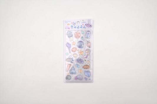 BGM 3D Sticker Sheet - Kyururun - Sea Creatures