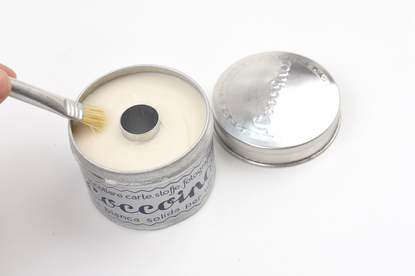 Coccoina Glue Silver Tin