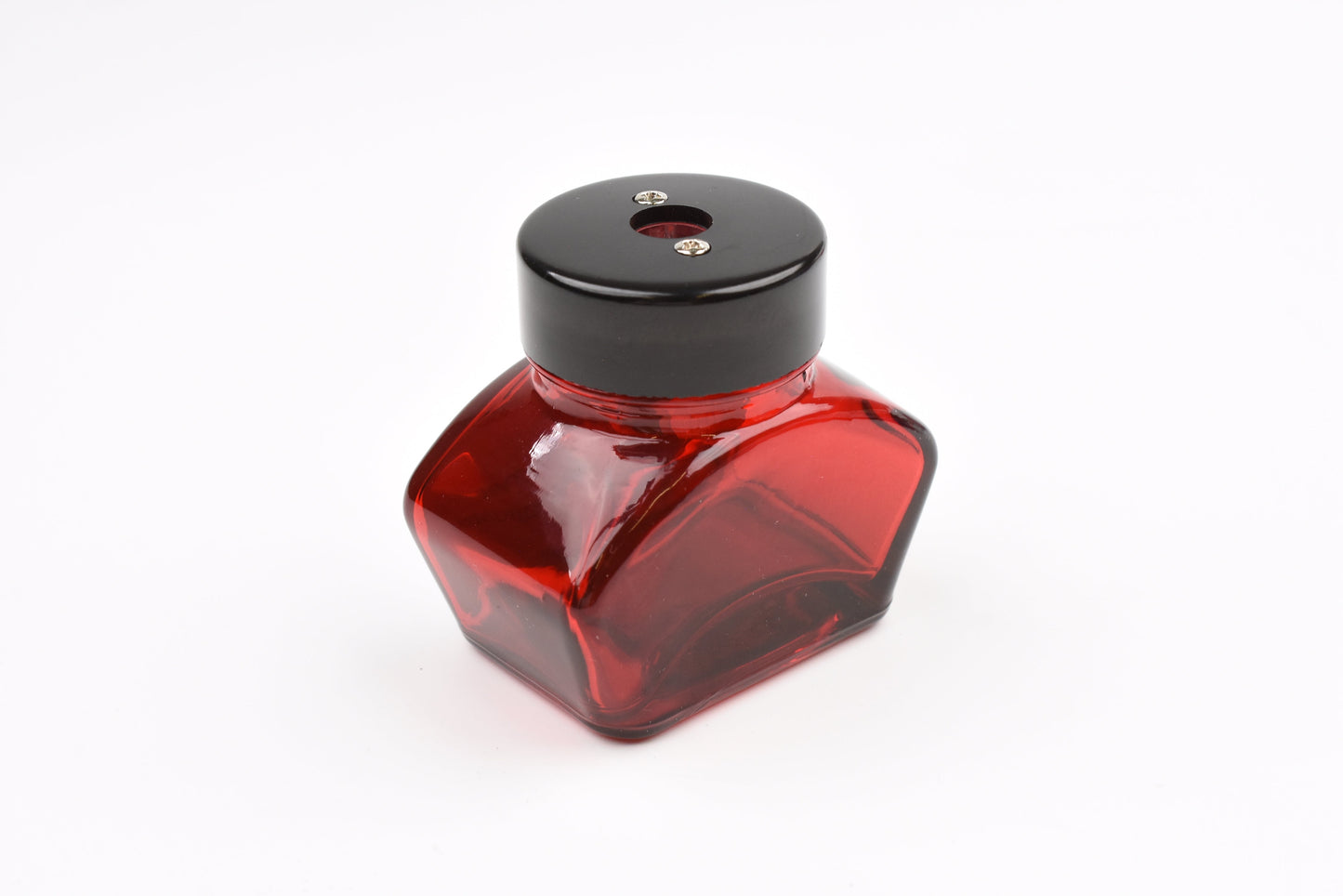 Dux Glass Inkwell Style Pencil Sharpener - Plastic Insert