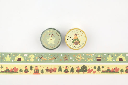 Cozyca - Mariko Fukuoka Foil Stamping Washi Tape