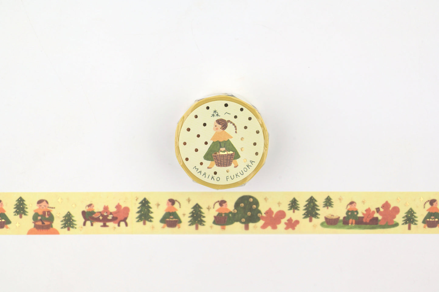 Cozyca - Mariko Fukuoka Foil Stamping Washi Tape