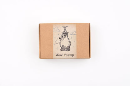 Dominant Industry - A Log of Atlantis - Wood Stamp