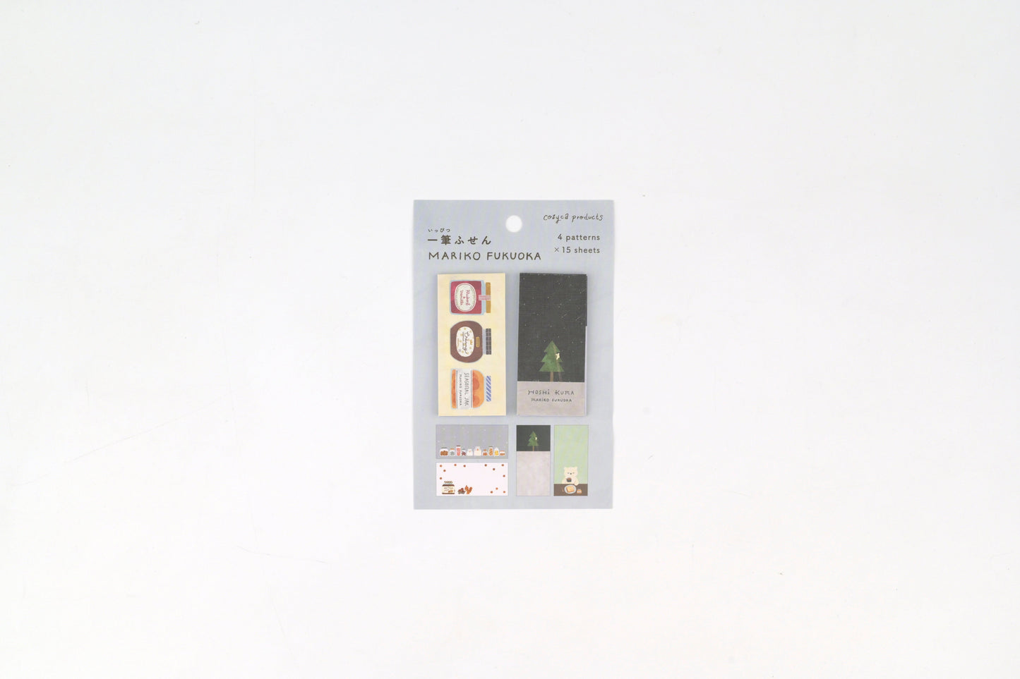 Cozyca - Mariko Fukuoka One-Line Sticky Notes
