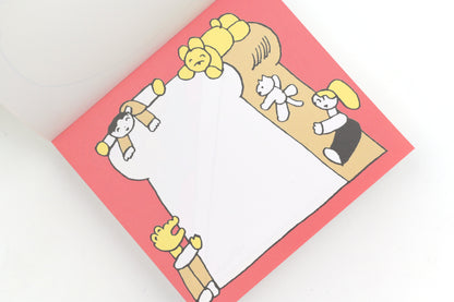 Cozyca - Tadashi Nishiwaki Memo Pad - Bread