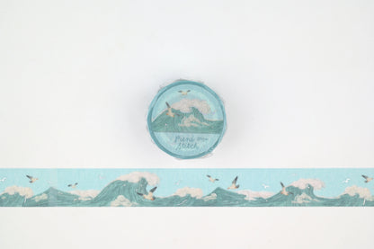 BGM Washi Tape - Foil Stamping - Pieni Stitch - Small Sea
