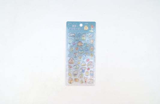 BGM 3D Sticker Sheet - Kyururun - 2026 Summer Limited - Cafe a la Mode