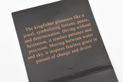 Esterbrook x BUNGUBOX Enamel Pin - Kachofugetsu Collection - Kingfisher - Limited Edition