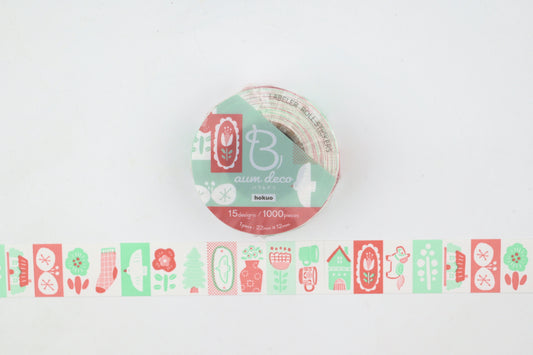 Beverly Baum Label Roll Stickers - Scandinavian