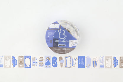 Beverly Baum Label Roll Stickers - Holiday