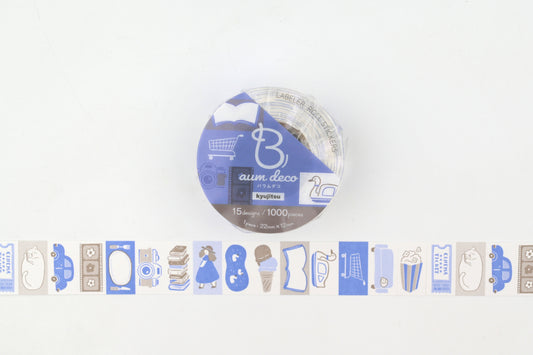 Beverly Baum Label Roll Stickers - Holiday