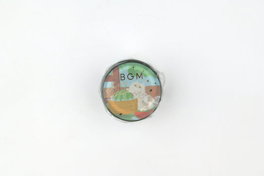 BGM Clear Tape - Foil Stamping - 2026 Summer Limited - Cats' Summer Vacation