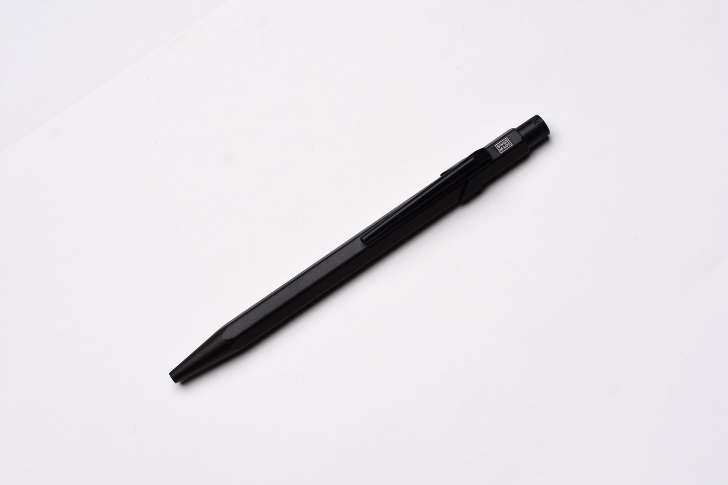Caran d'Ache 849 Metal Ballpoint Pen - Black Code With Metal Slim Pack Case