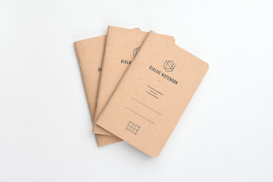 DIALOG NOTEBOOK - Grid - Pack of 3