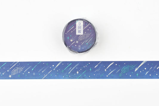 BGM Washi Tape - Foil Stamping - Sky Encyclopedia Vol. 2 - Shooting Star