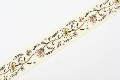 BGM Life Washi Tape - Foil Stamping - Flower Sketch