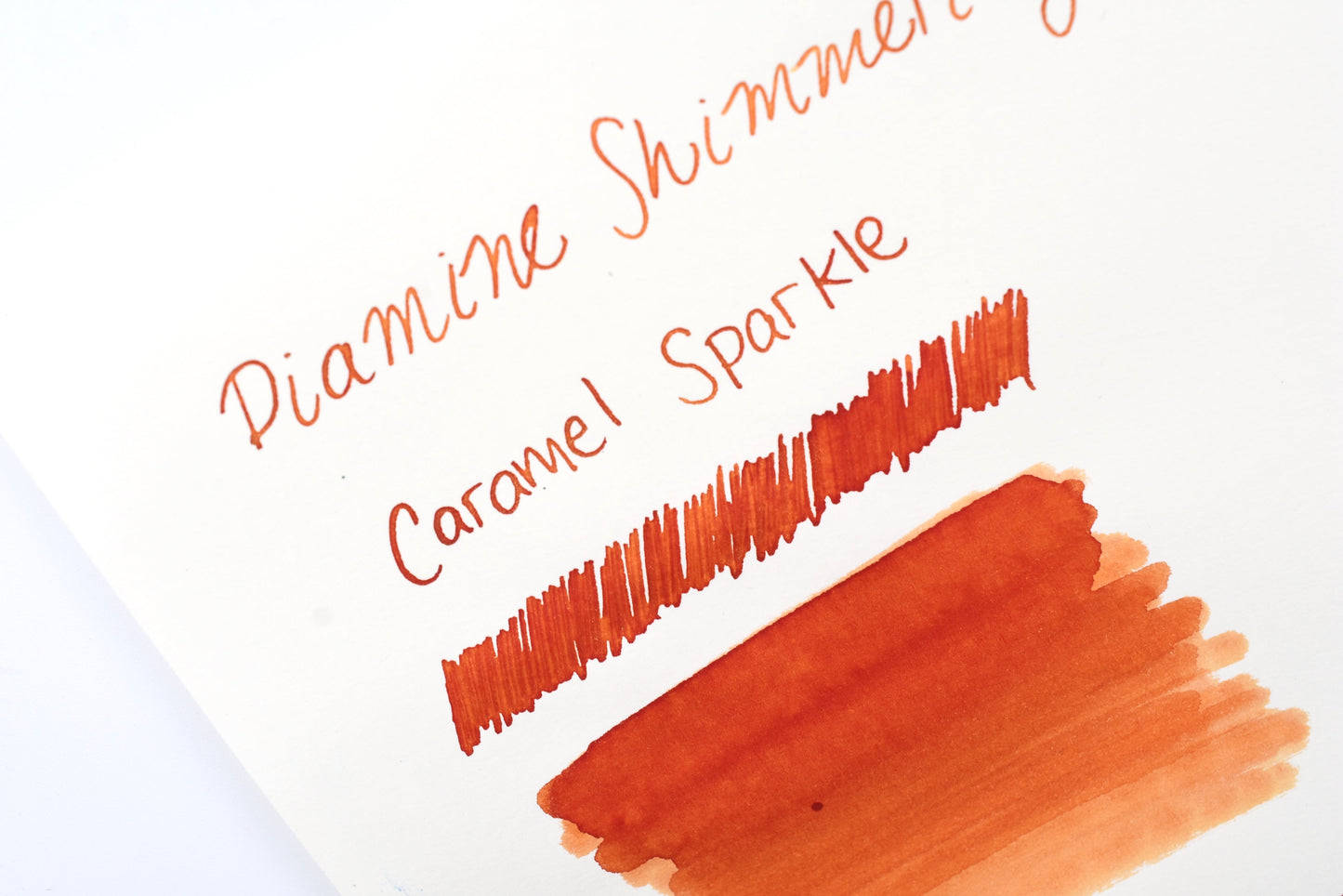 Diamine Shimmer Ink - Caramel Sparkle - 50mL