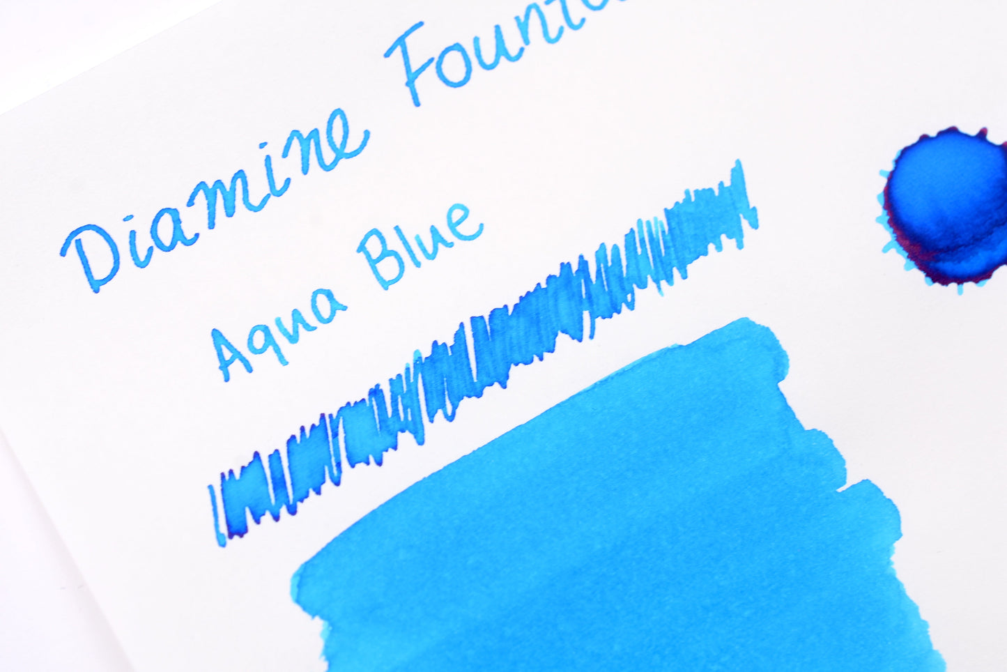 Diamine Fountain Pen Ink - Aqua Blue - 30mL