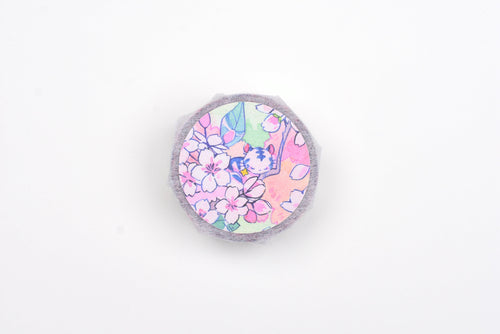 Ameruu Washi Tape - Cherry Blossom Tiger