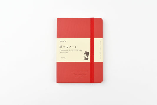 Apica Premium C.D. Hard Cover Notebook - A6 - Grid