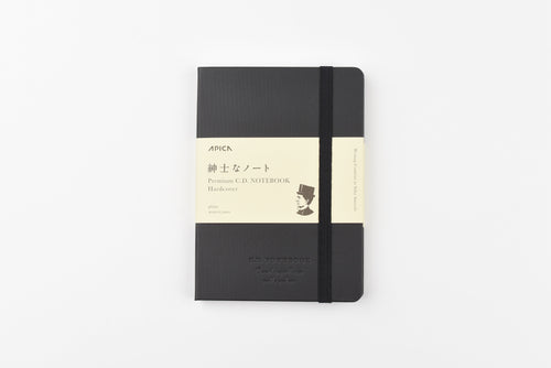 Apica Premium C.D. Hard Cover Notebook - A6 - Plain