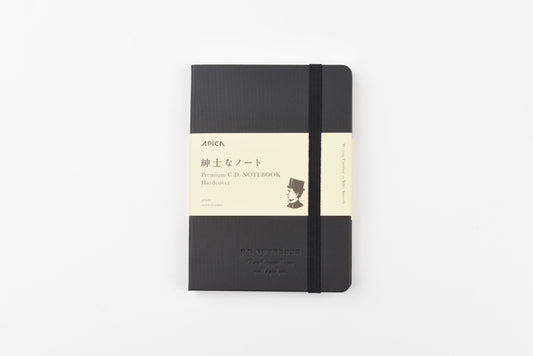Apica Premium C.D. Hard Cover Notebook - A6 - Plain