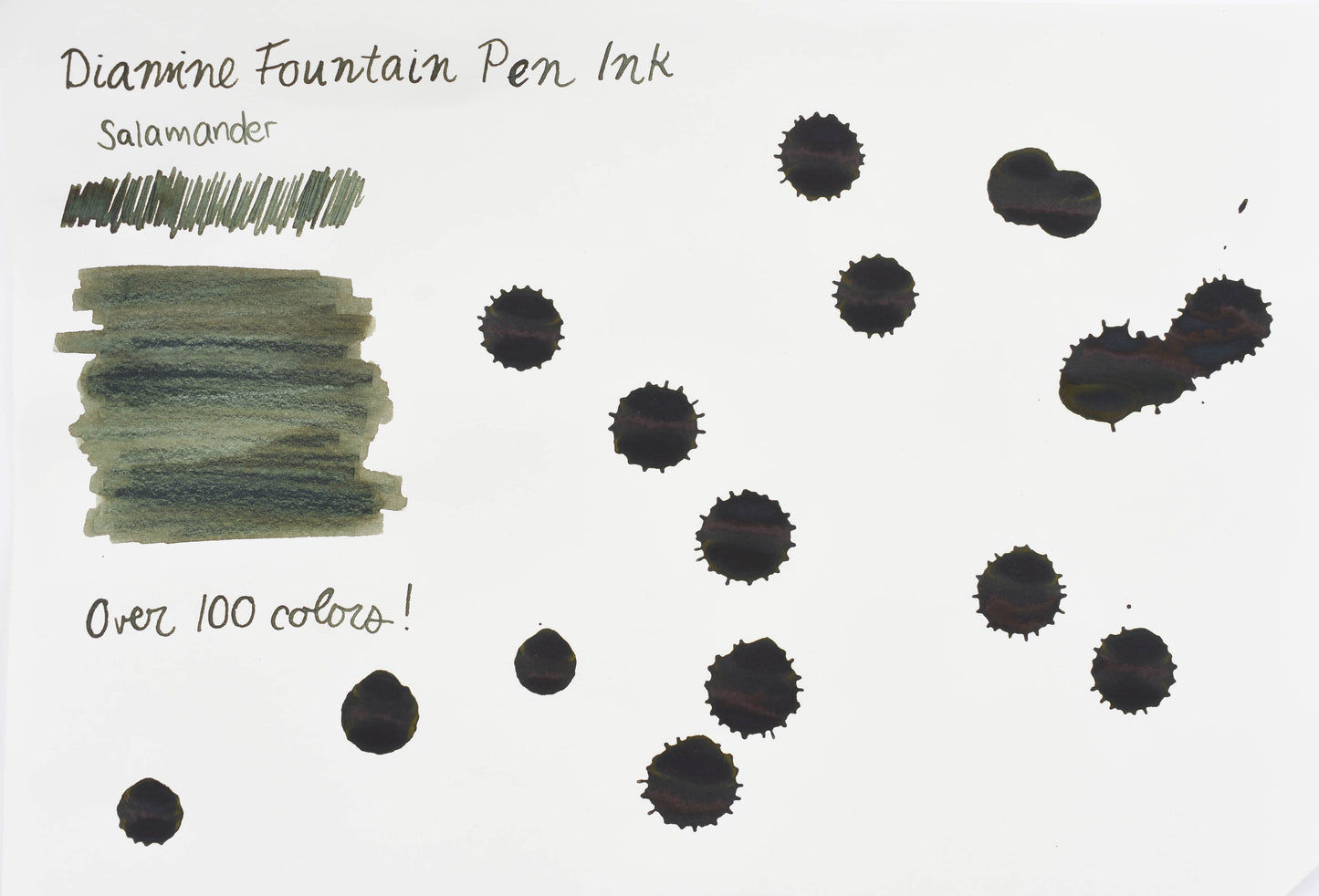 Diamine Fountain Pen Ink - Salamander - 30mL