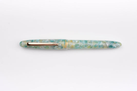 Esterbrook Estie Fountain Pen - Sea Glass - Gold Trim
