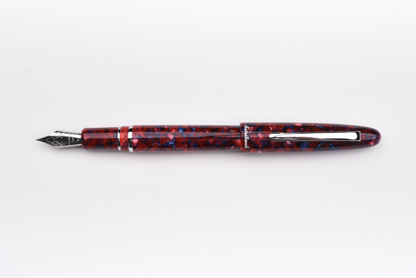 Esterbrook Estie Fountain Pen - Scarlet - Palladium Trim