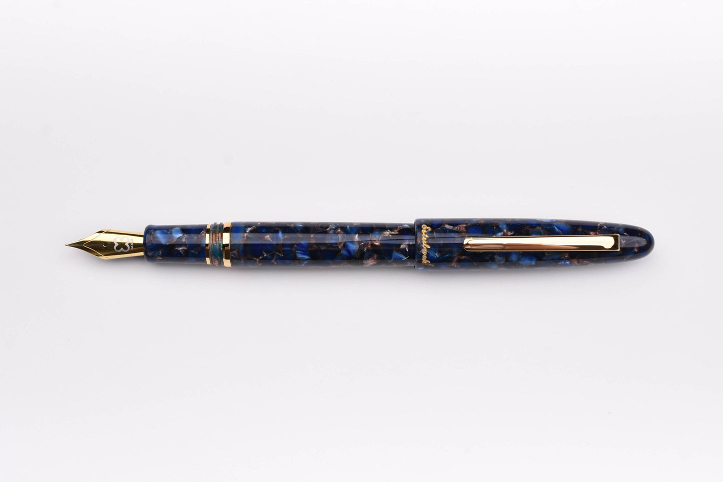 Esterbrook Estie Fountain Pen - Nouveau Blue - Gold Trim