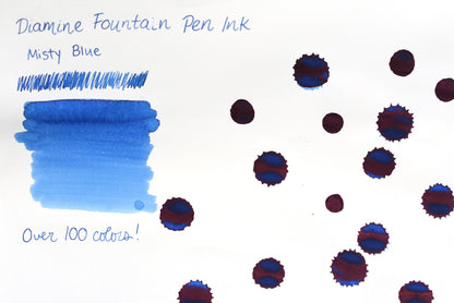 Diamine Fountain Pen Ink - Misty Blue - 30mL