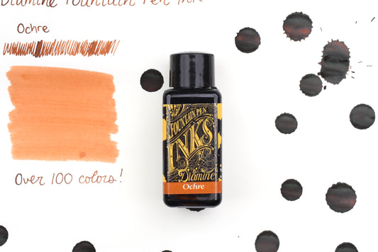 Diamine Fountain Pen Ink - Ochre - 30mL