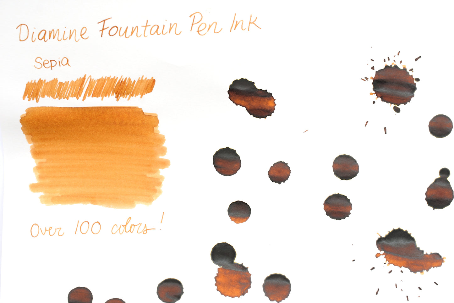 Diamine Fountain Pen Ink - Sepia - 30mL