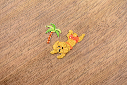 Embroidered Decoration Sticker