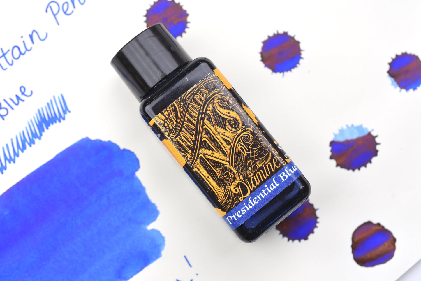 Diamine Fountain Pen Ink - Presidential Blue - 30mL